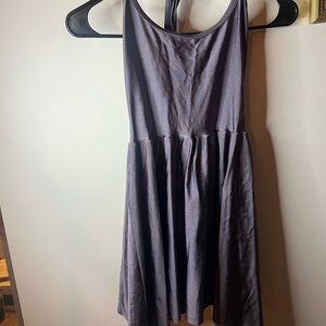 American Apparel Plum Sleeveless Dress